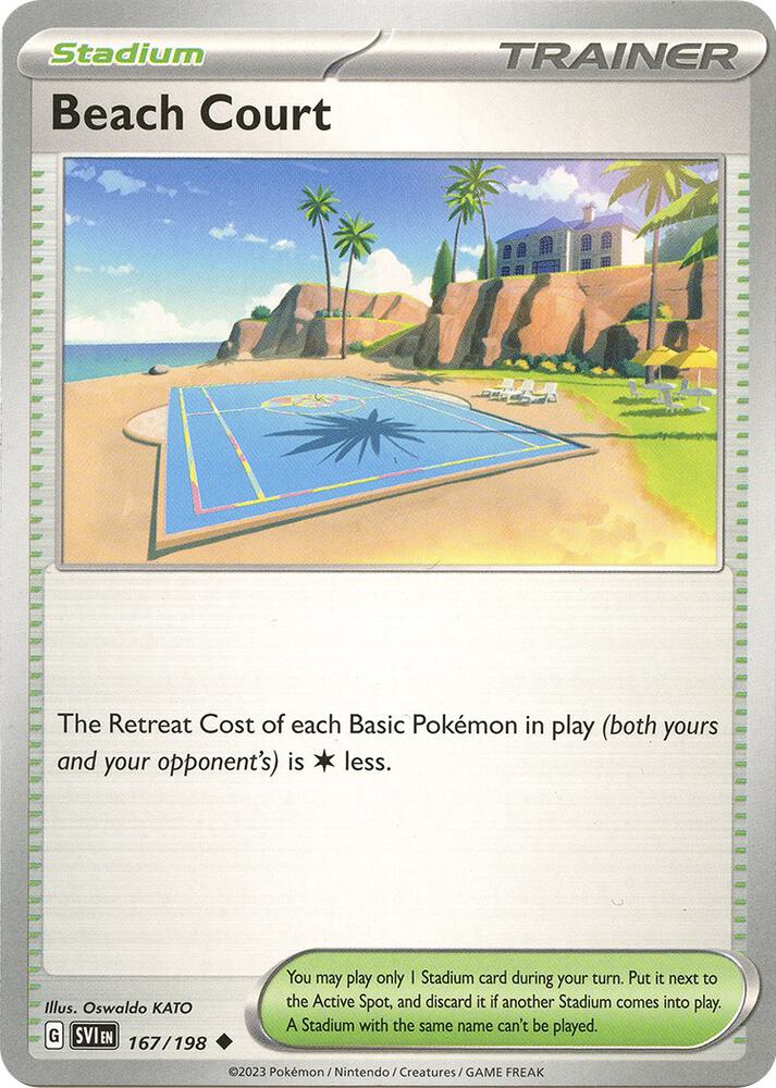 Beach Court - SV01: Scarlet & Violet Base Set (SV1)