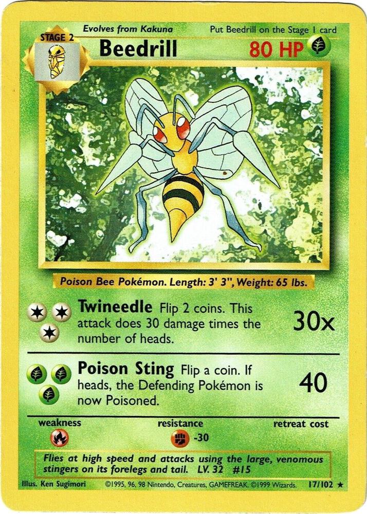 Beedrill - Base Set (BS)