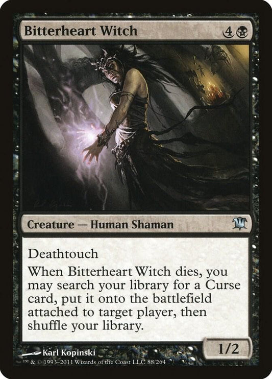 Bitterheart Witch - Innistrad (ISD)