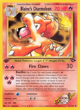 Blaine's Charmeleon - Gym Challenge (G2)