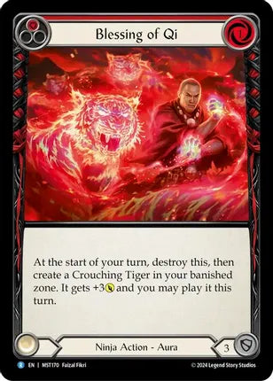 Blessing of Qi (Red) - Part the Mistveil (MST)