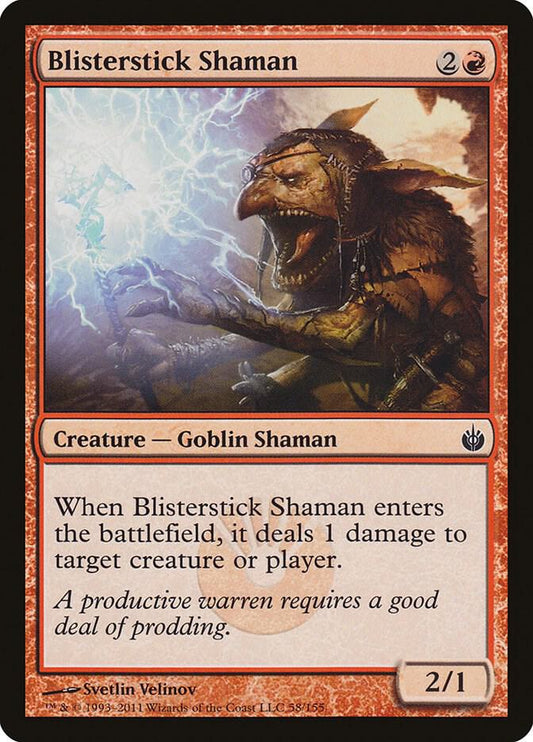 Blisterstick Shaman - Mirrodin Besieged (MBS)