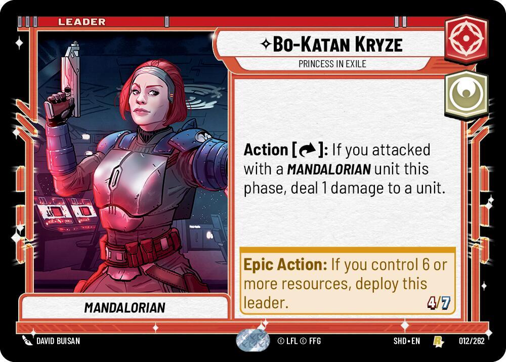 Bo-Katan Kryze - Princess in Exile - Shadows of the Galaxy (SHD)