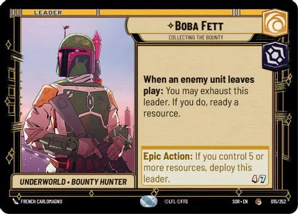 Boba Fett - Collecting the Bounty - Spark of Rebellion (SOR)