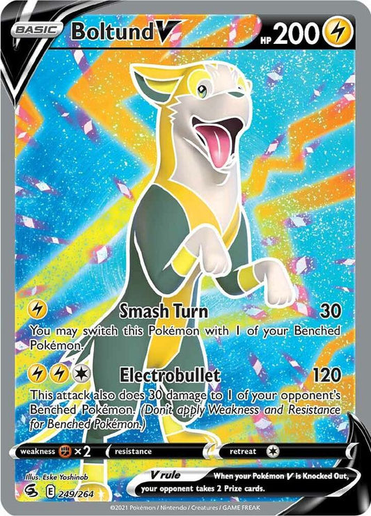 Boltund V (Full Art) - SWSH08: Fusion Strike (SWSH08)