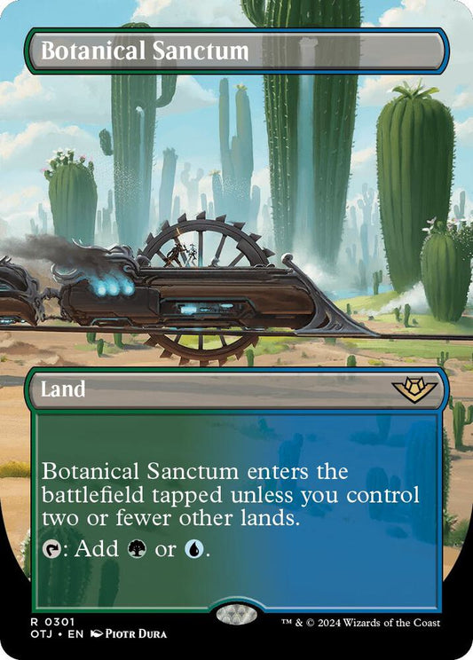 Botanical Sanctum (Borderless) - Outlaws of Thunder Junction (OTJ)