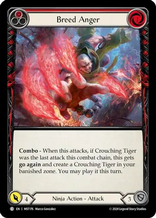 Breed Anger (Red) - Part the Mistveil (MST)