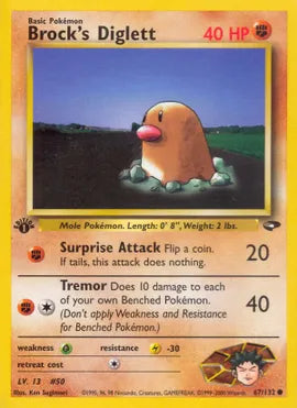 Brock's Diglett - Gym Challenge (G2)