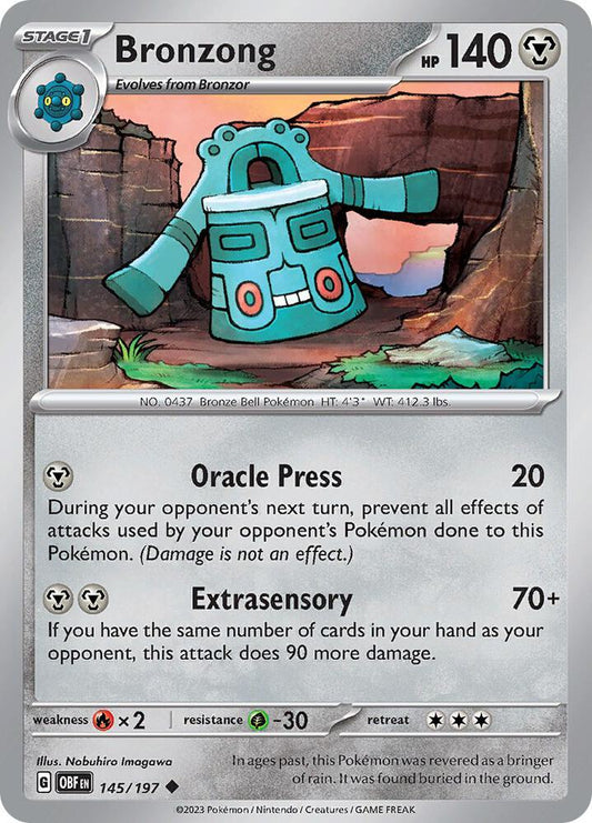 Bronzong - SV03: Obsidian Flames (OBF)