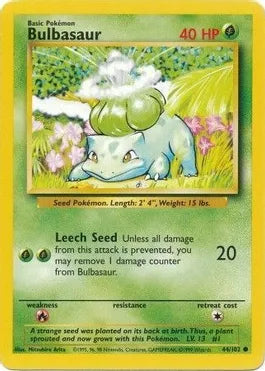 Bulbasaur - Base Set (BS)