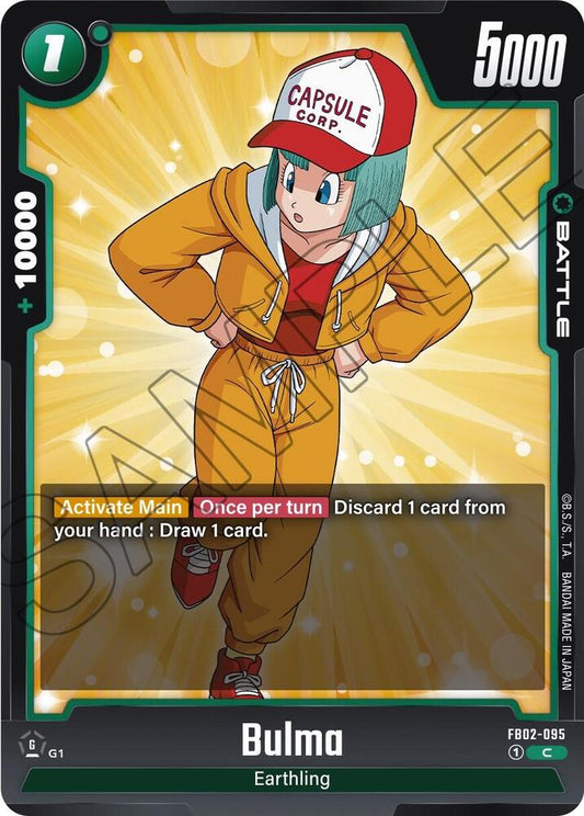 Bulma - FB02-095 - Blazing Aura (FB02)