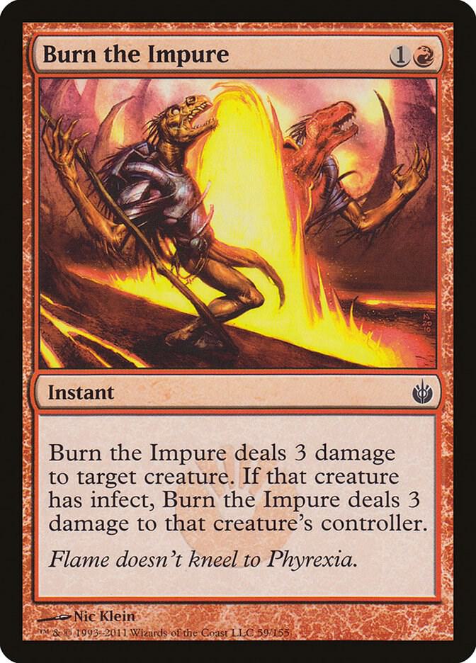 Burn the Impure - Mirrodin Besieged (MBS)