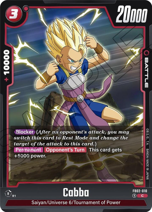 Cabba - Blazing Aura (FB02)