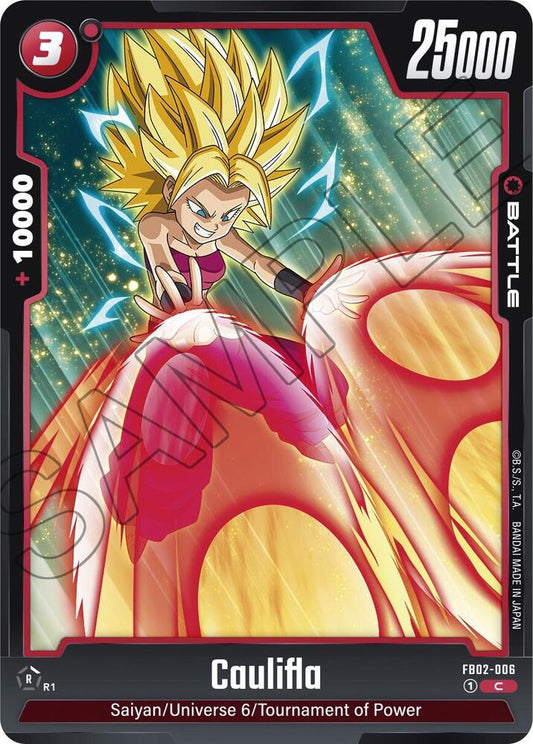 Caulifla - FB02-006 - Blazing Aura (FB02)