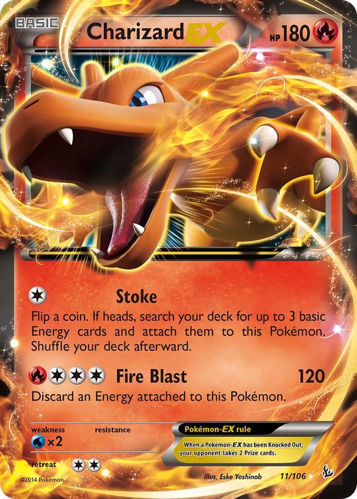 Charizard EX (11) - XY - Flashfire (FLF)