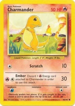 Charmander - Base Set (BS)