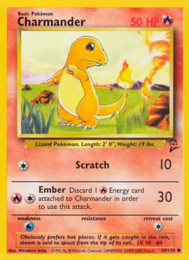 Charmander - Base Set 2 (BS2)