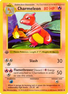 Charmeleon - Base Set (Shadowless) (BSS)