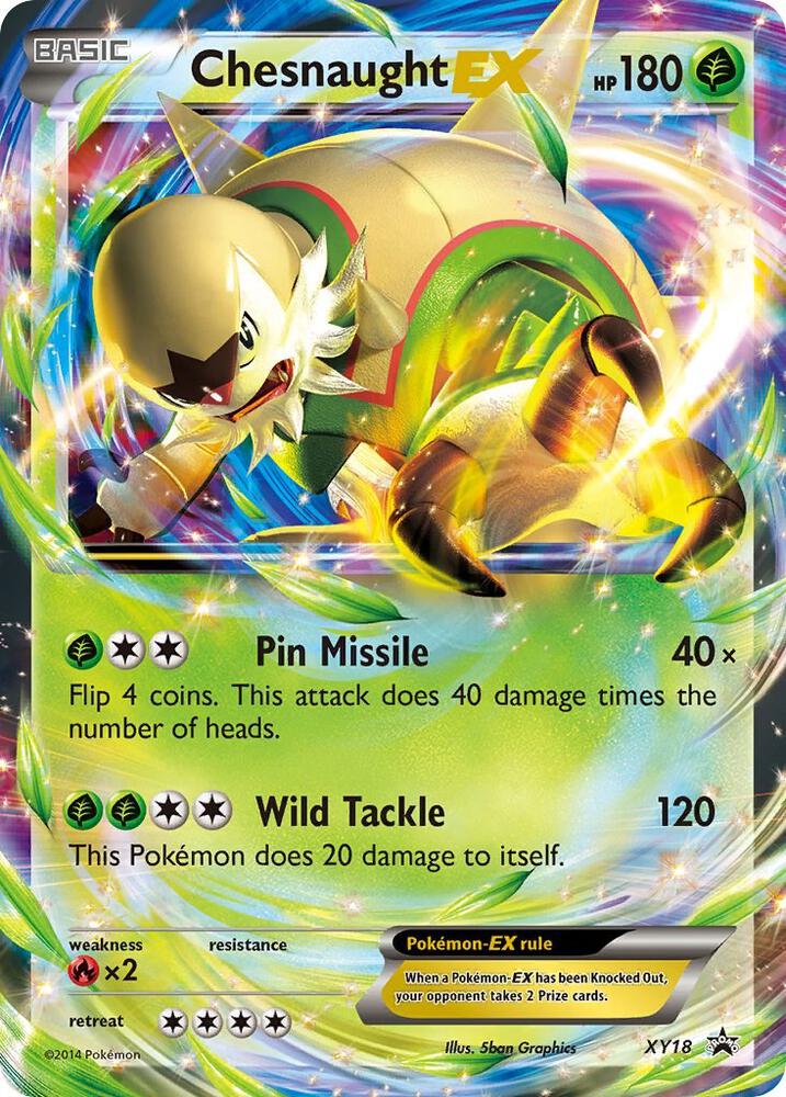 Chesnaught EX - XY18 - XY Promos (PR)