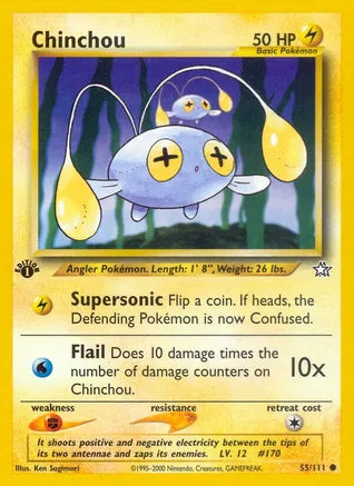 Chinchou - Neo Genesis (N1)