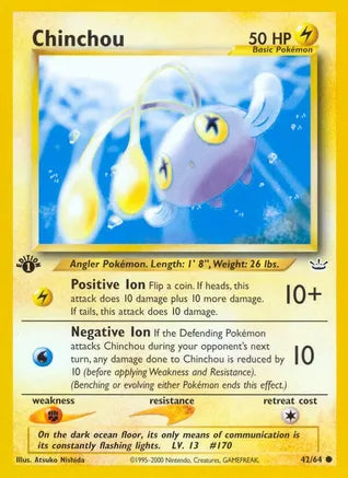 Chinchou - Neo Revelation (N3)