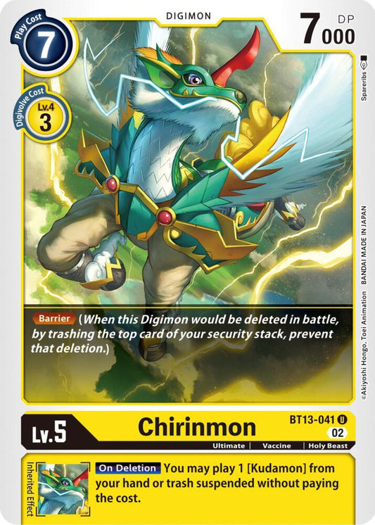 Chirinmon - Versus Royal Knights (BT13)