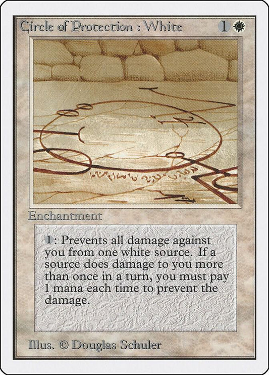 Circle of Protection: White - Revised Edition (3ED)