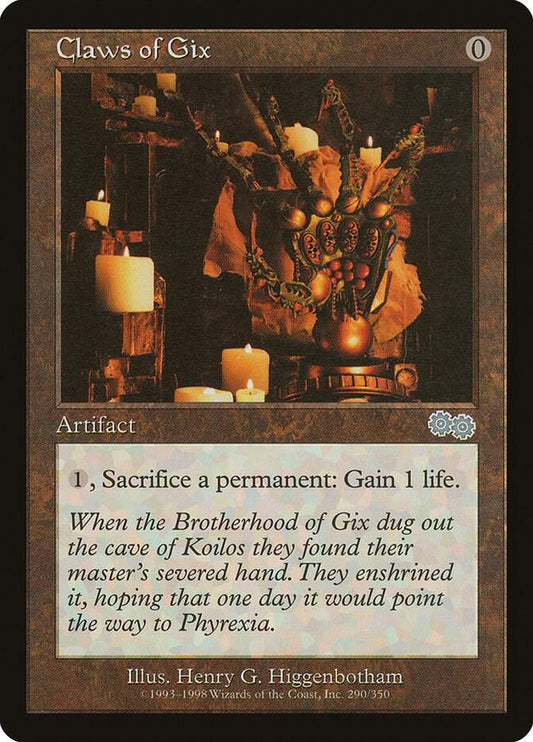 Claws of Gix - Urza's Saga (USG)