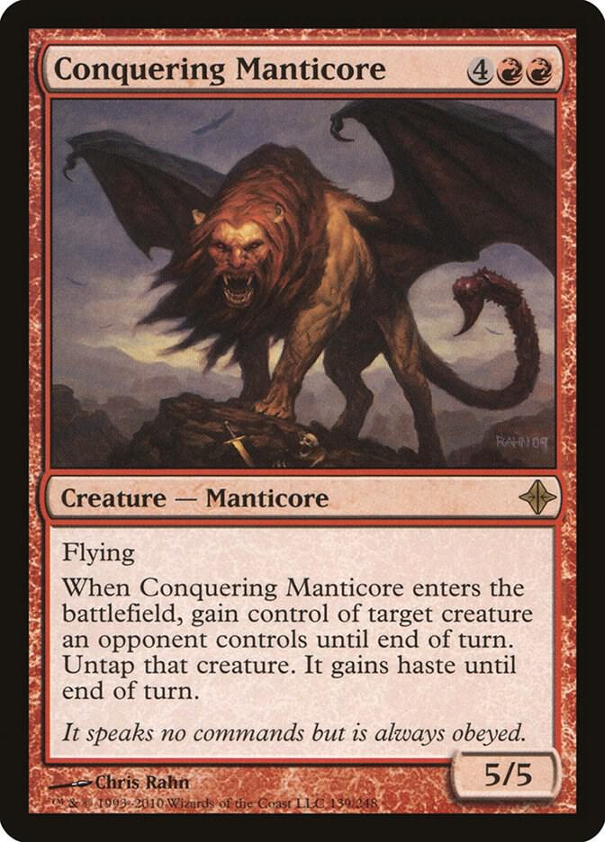 Conquering Manticore - Rise of the Eldrazi (ROE)