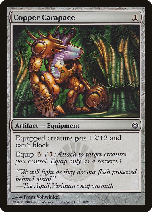 Copper Carapace - Mirrodin Besieged (MBS)