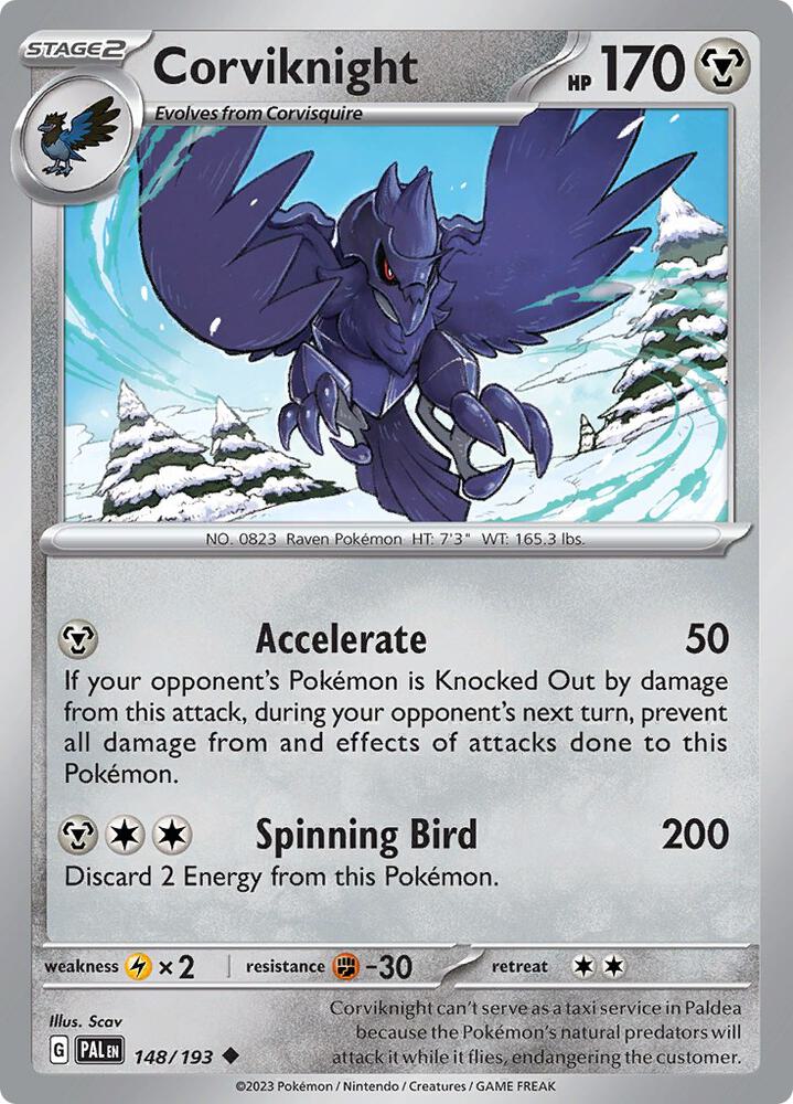 Corviknight - SV02: Paldea Evolved (PAL)