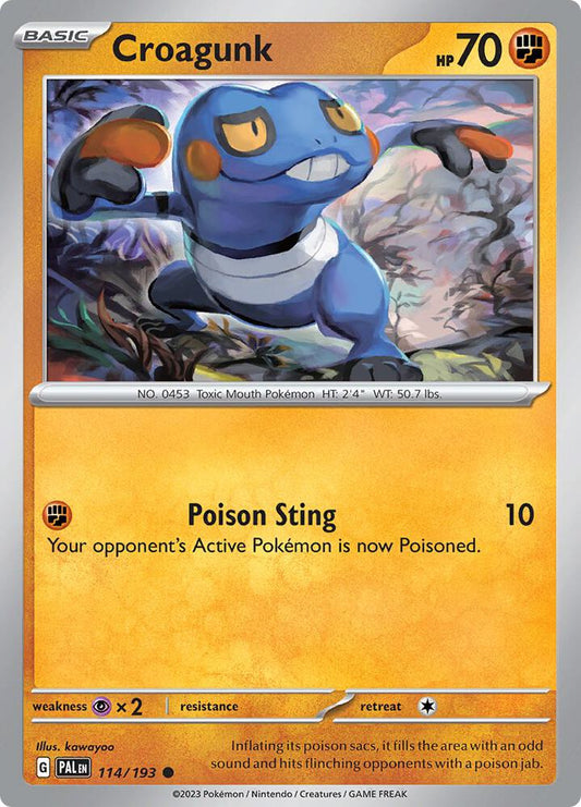 Croagunk - SV02: Paldea Evolved (PAL)