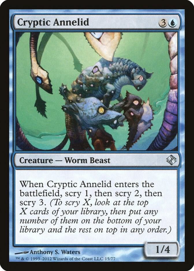 Cryptic Annelid - Duel Decks: Venser vs. Koth (DDI)