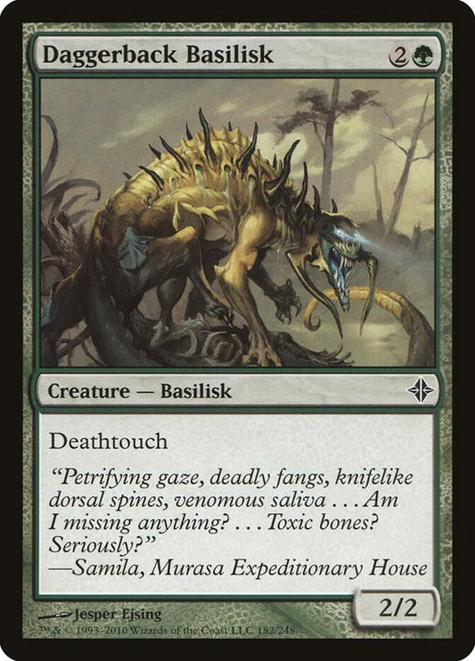 Daggerback Basilisk - Rise of the Eldrazi (ROE)