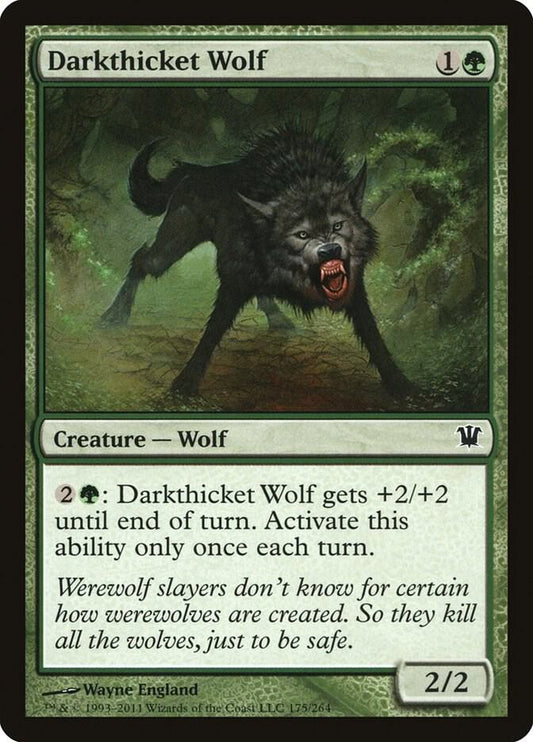 Darkthicket Wolf - Innistrad (ISD)