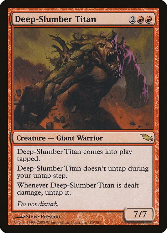 Deep-Slumber Titan - Shadowmoor (SHM)