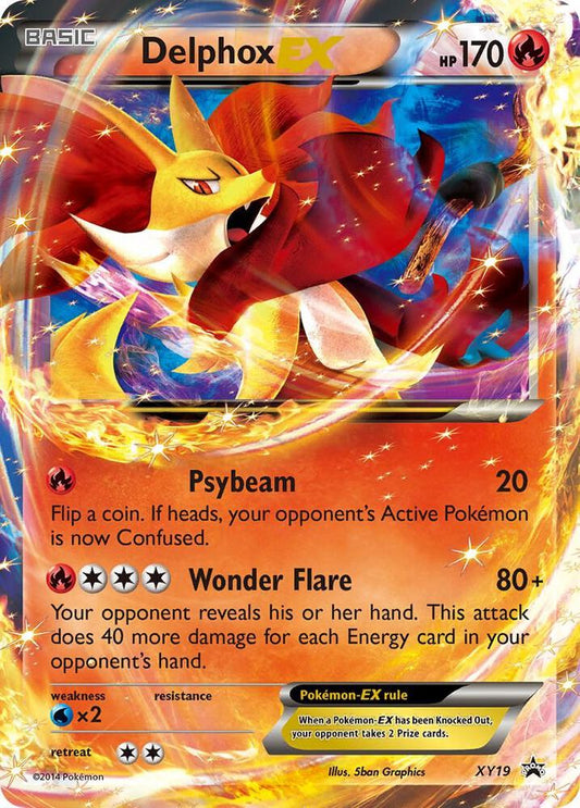 Delphox EX - XY19 - XY Promos (PR)