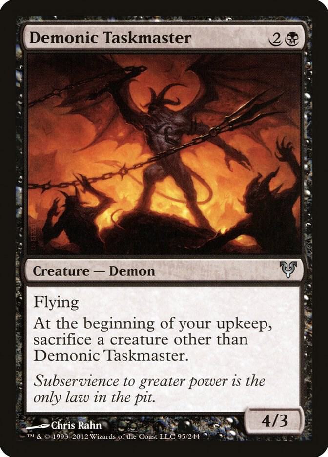 Demonic Taskmaster - Avacyn Restored (AVR)