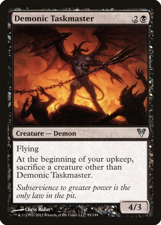 Demonic Taskmaster - Avacyn Restored (AVR)