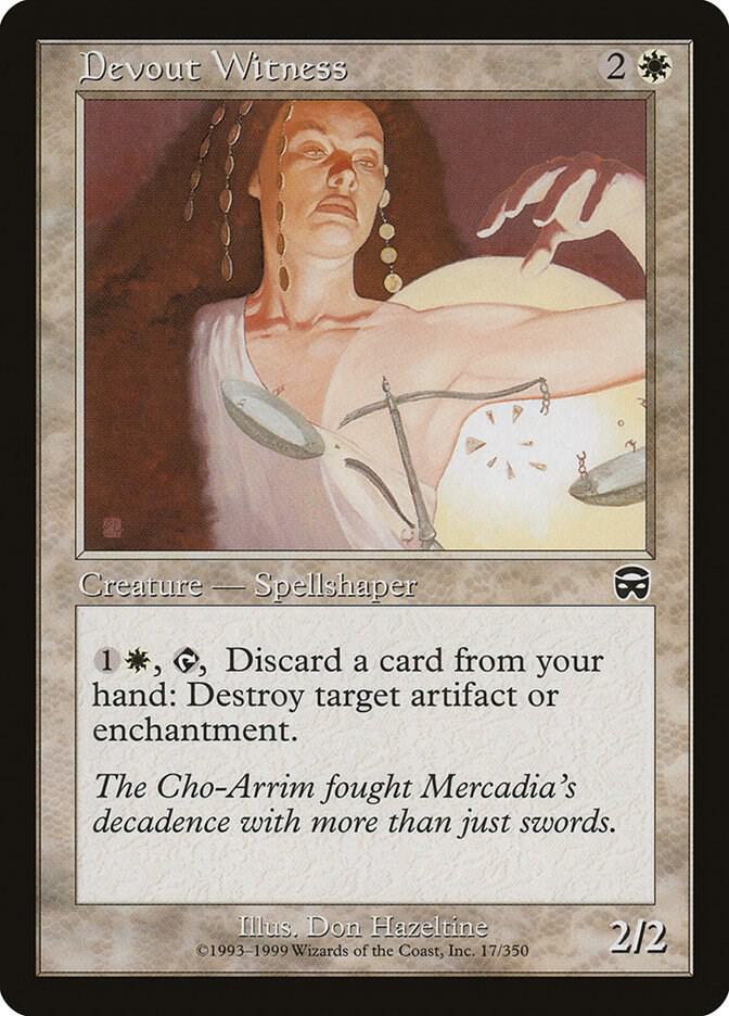 Devout Witness - Mercadian Masques (MMQ)