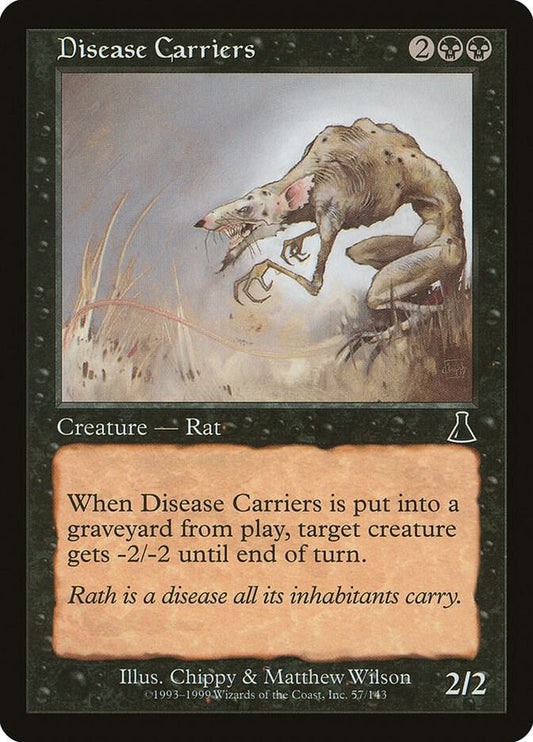 Disease Carriers - Urza's Destiny (UDS)