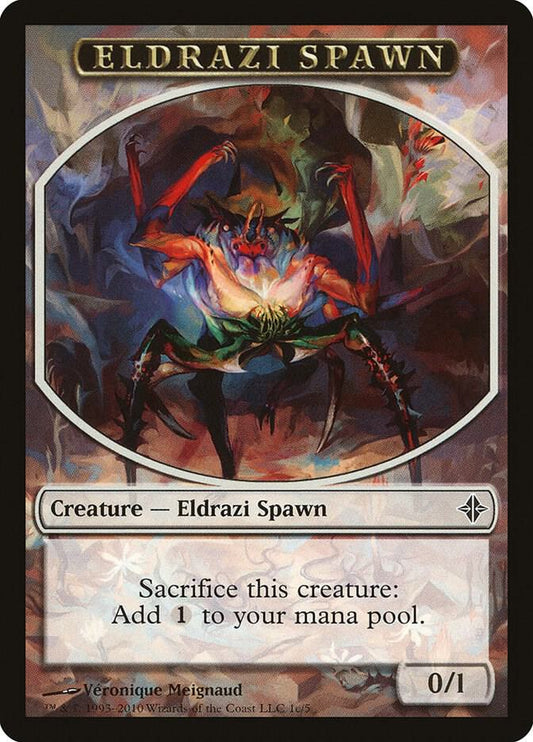 Eldrazi Spawn Token (1c) - Rise of the Eldrazi (ROE)