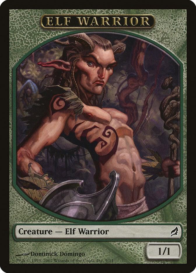 Elf Warrior Token - Lorwyn (LRW)