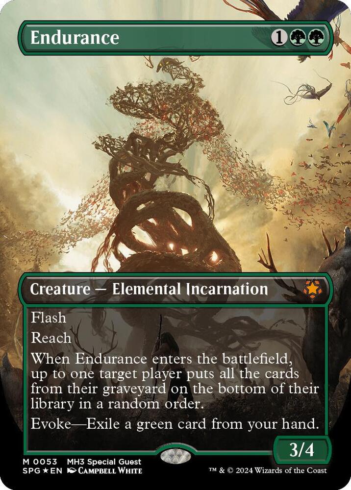 Endurance (Borderless) (Textured Foil) - Special Guests (SPG)