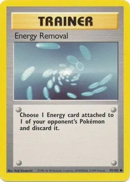 Energy Removal - Base Set (BS)