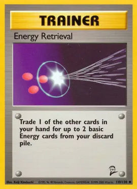 Energy Retrieval - Base Set 2 (BS2)