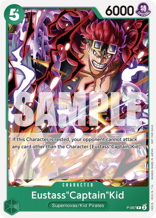 Eustass"Captain"Kid (OP-07 Pre-Release Tournament) - One Piece Promotion Cards (OP-PR)