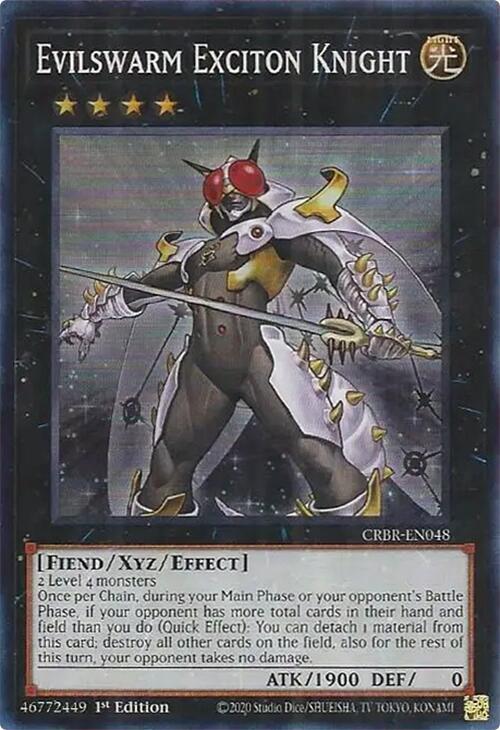 Evilswarm Exciton Knight (SR) - Crossover Breakers