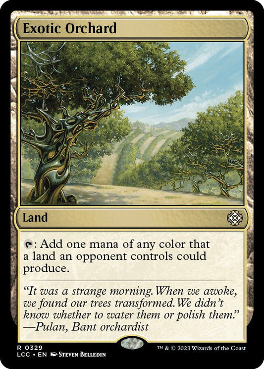 Exotic Orchard - Commander: The Lost Caverns of Ixalan (LCC)