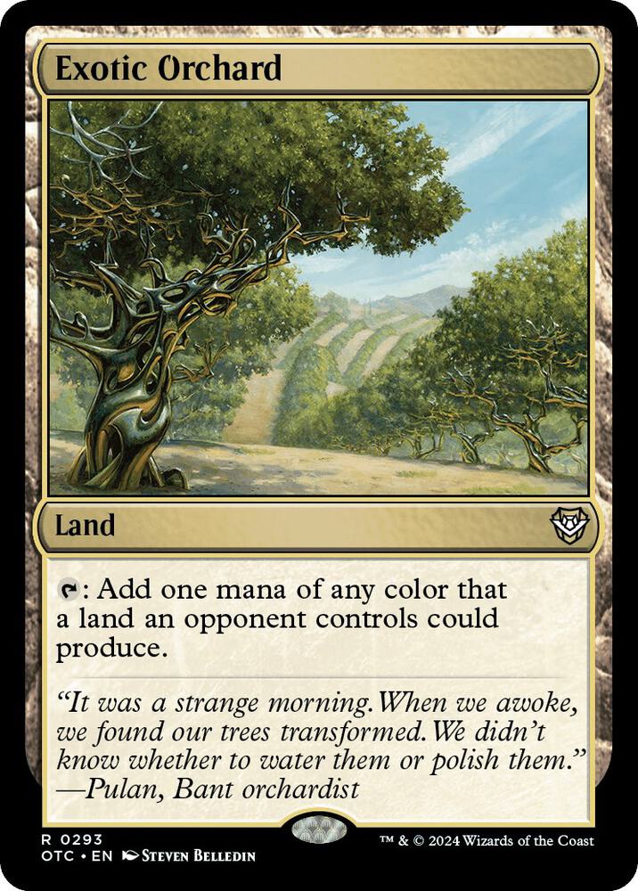 Exotic Orchard - Commander: Outlaws of Thunder Junction (OTC)